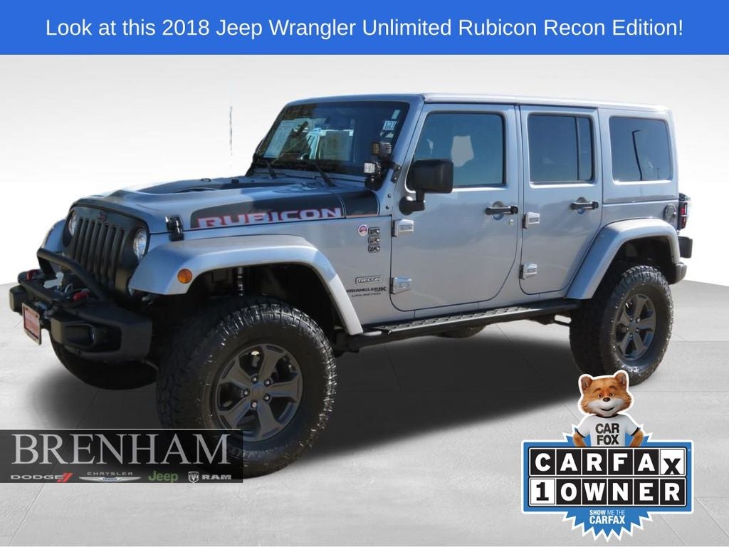 2018 Jeep Wrangler JK Unlimited Rubicon Recon 4x4