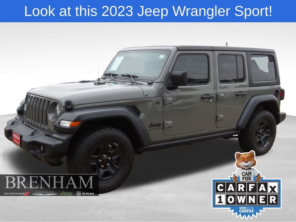 2023 Jeep Wrangler 4-Door Sport 4x4