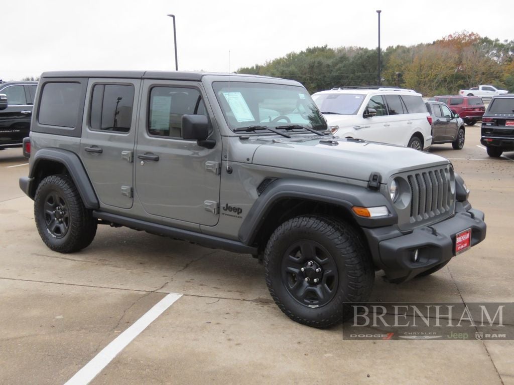 2023 Jeep Wrangler 4-Door Sport 4x4