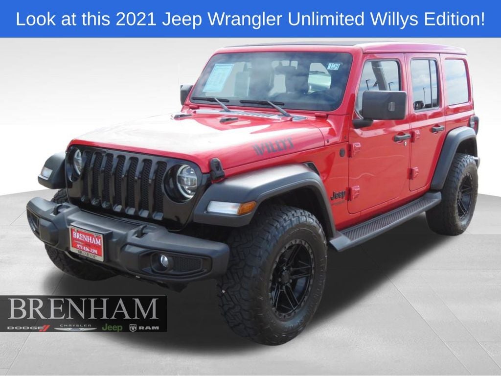2021 Jeep Wrangler Unlimited Willys 4x4