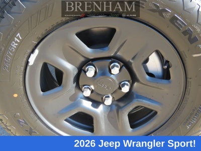 2026 Jeep Wrangler WRANGLER 2-DOOR SPORT