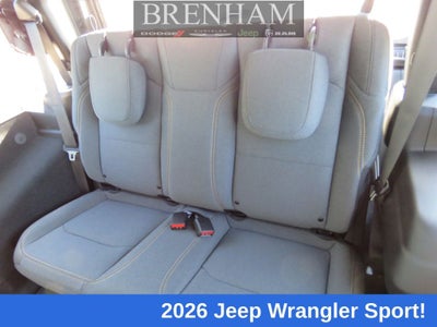 2026 Jeep Wrangler WRANGLER 2-DOOR SPORT