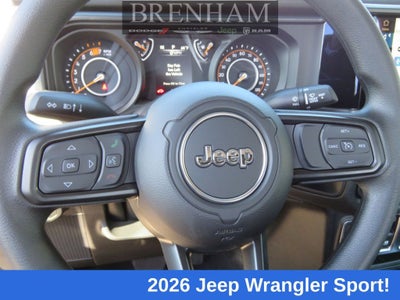 2026 Jeep Wrangler WRANGLER 2-DOOR SPORT