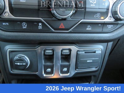 2026 Jeep Wrangler WRANGLER 2-DOOR SPORT