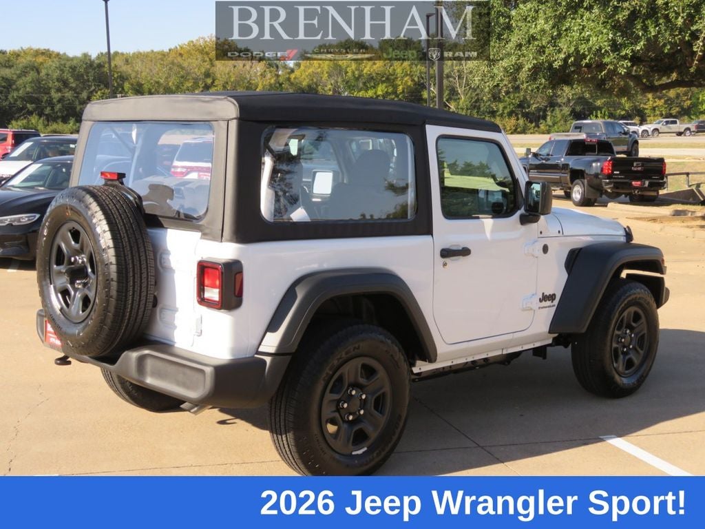 2026 Jeep Wrangler WRANGLER 2-DOOR SPORT