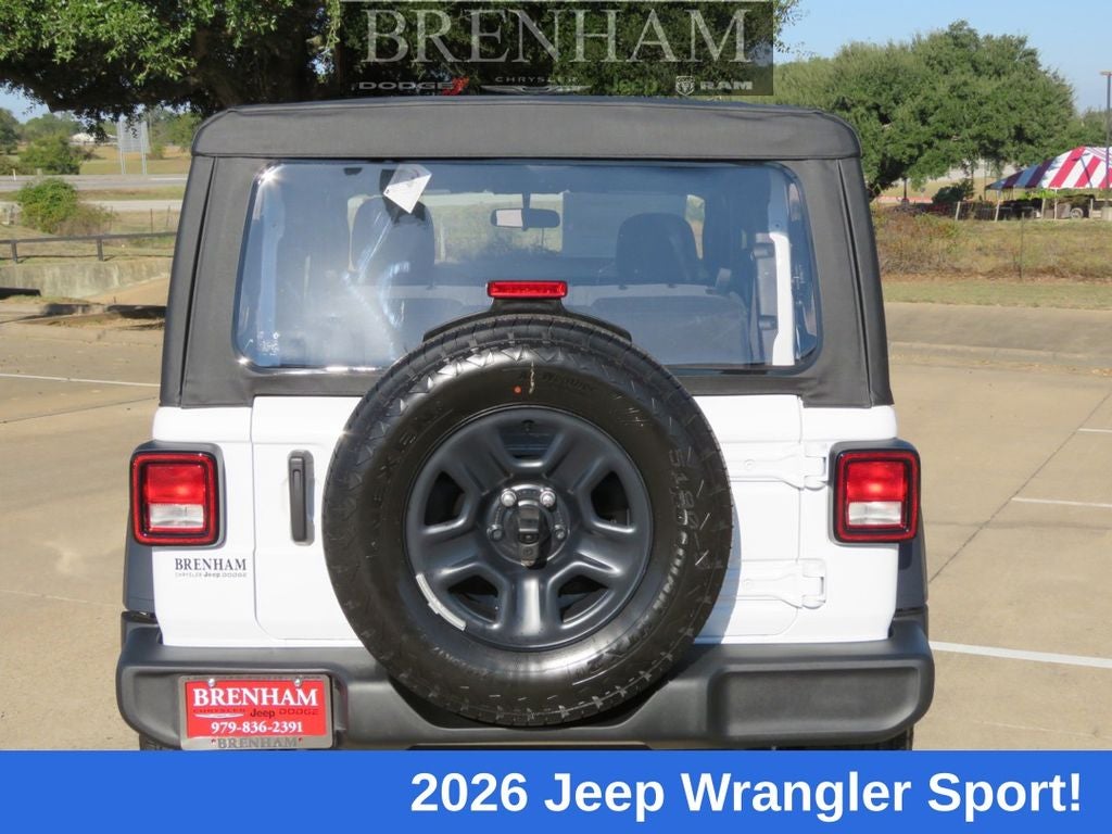 2026 Jeep Wrangler WRANGLER 2-DOOR SPORT