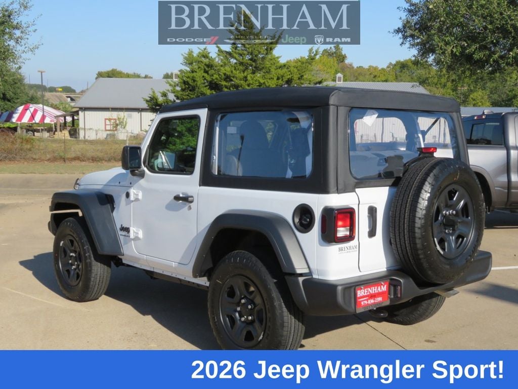 2026 Jeep Wrangler WRANGLER 2-DOOR SPORT