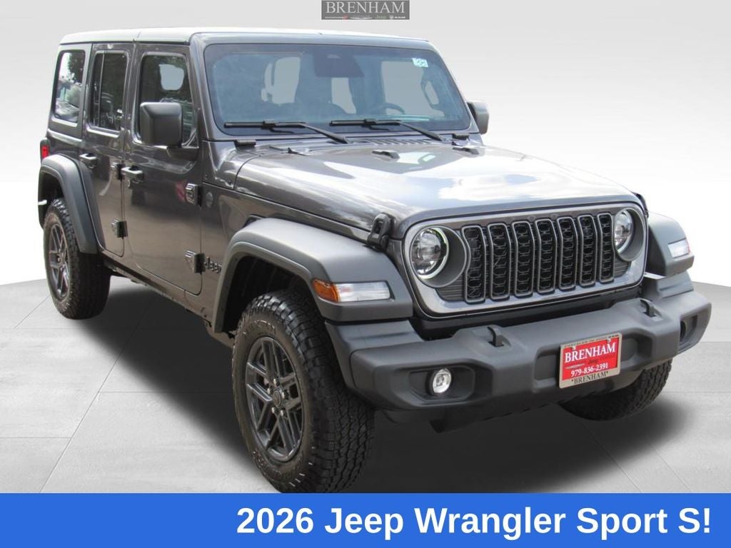 2026 Jeep Wrangler WRANGLER 4-DOOR SPORT S