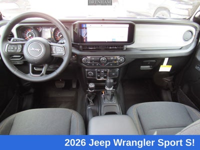 2026 Jeep Wrangler WRANGLER 4-DOOR SPORT S
