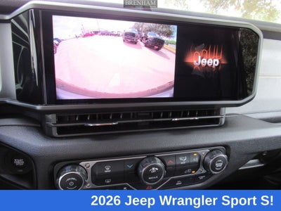 2026 Jeep Wrangler WRANGLER 4-DOOR SPORT S