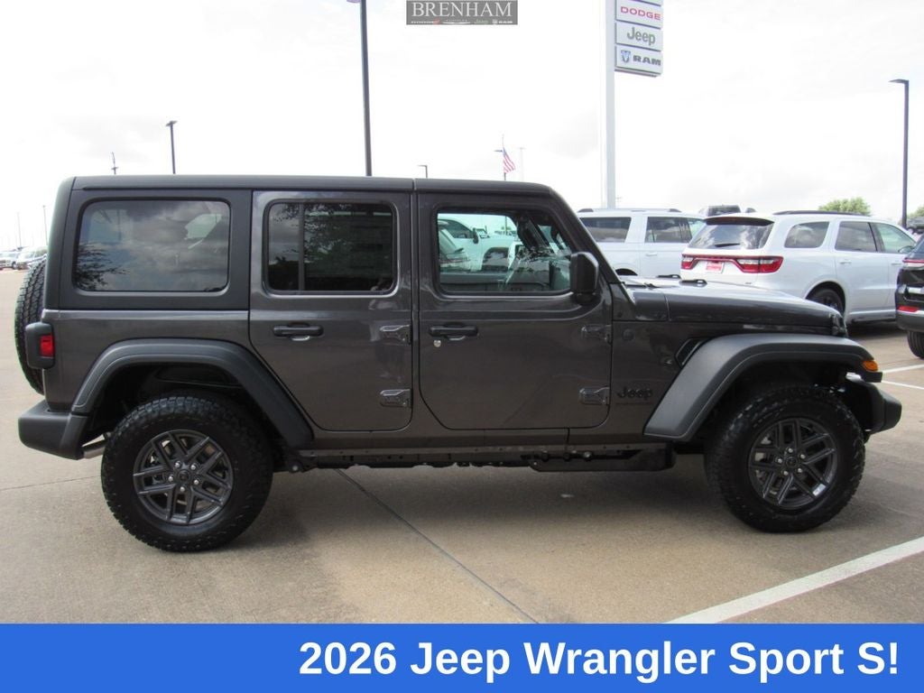 2026 Jeep Wrangler WRANGLER 4-DOOR SPORT S