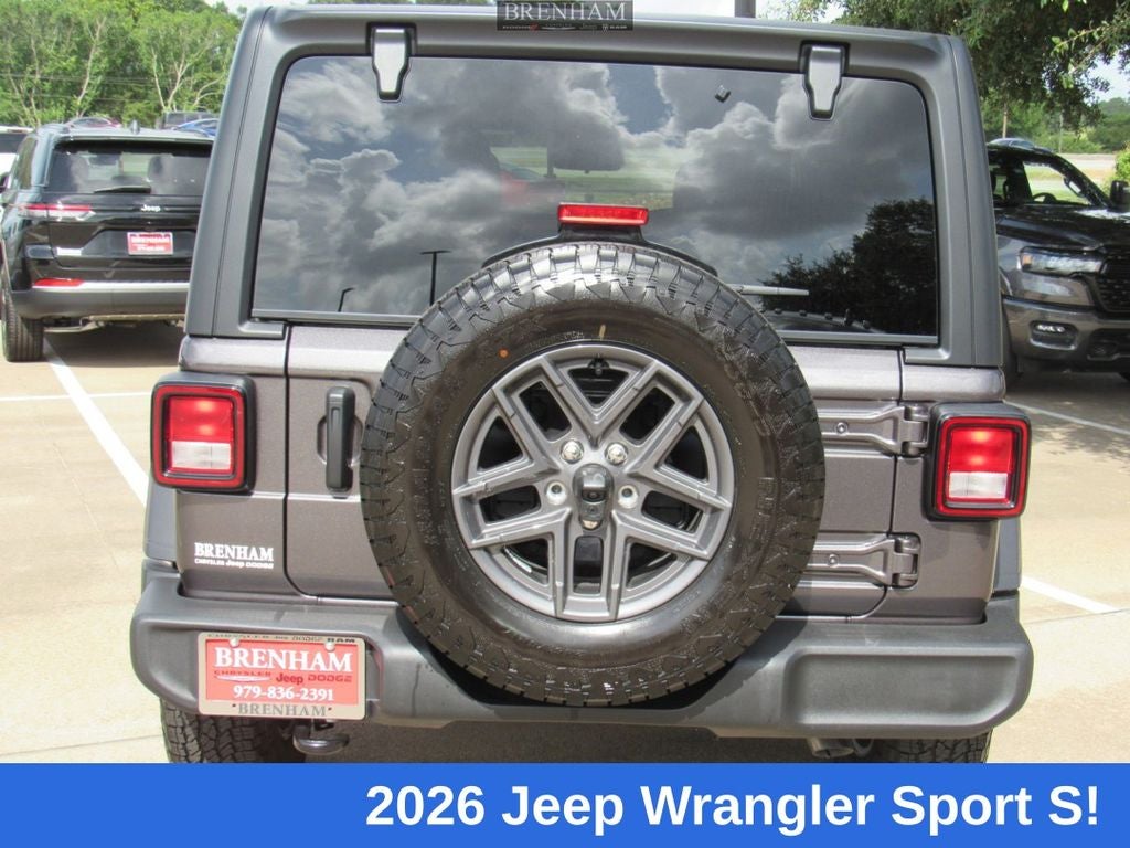 2026 Jeep Wrangler WRANGLER 4-DOOR SPORT S