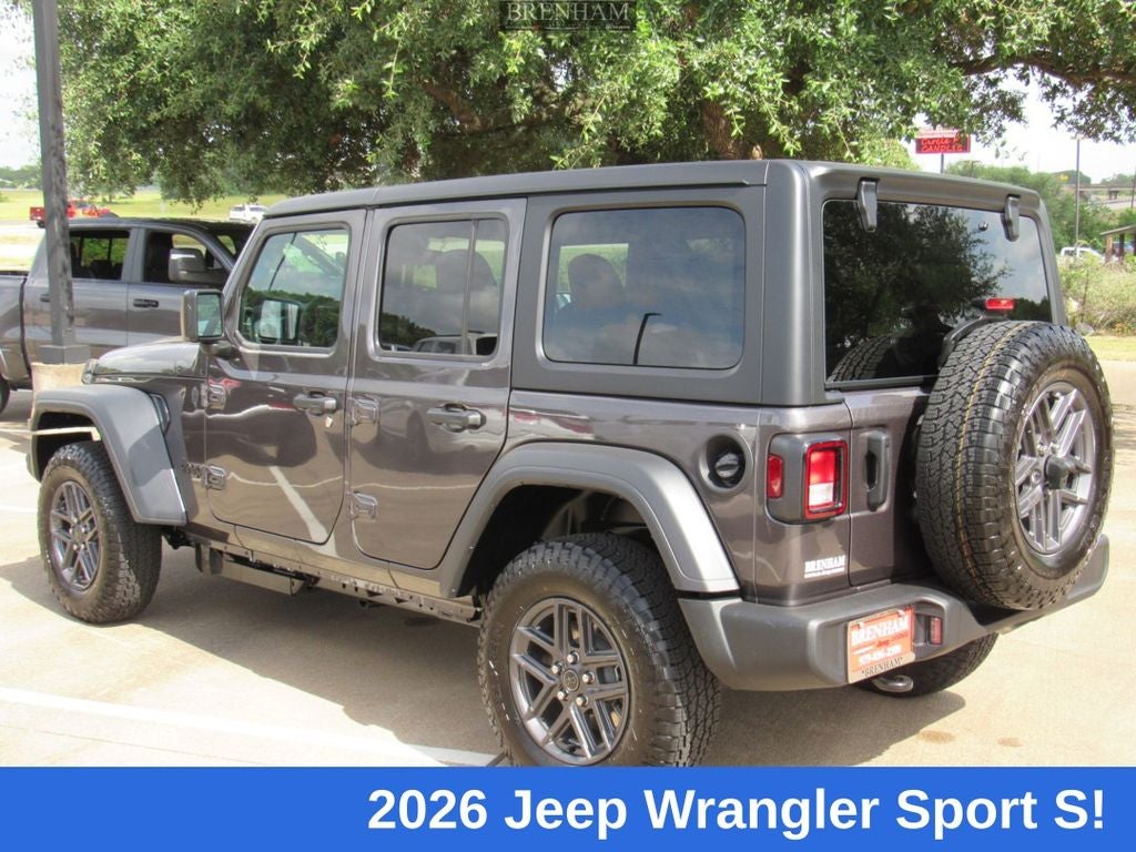 2026 Jeep Wrangler WRANGLER 4-DOOR SPORT S