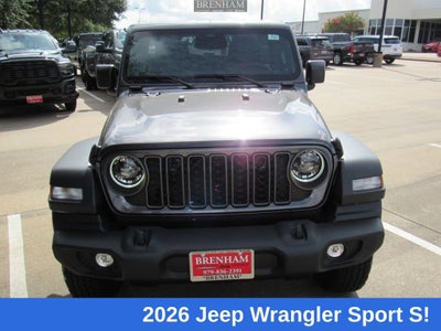 2026 Jeep Wrangler WRANGLER 4-DOOR SPORT S