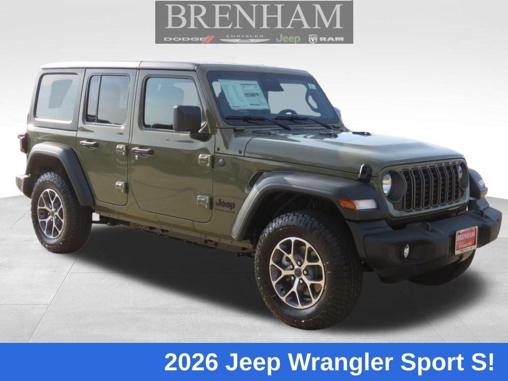 2026 Jeep Wrangler WRANGLER 4-DOOR SPORT S
