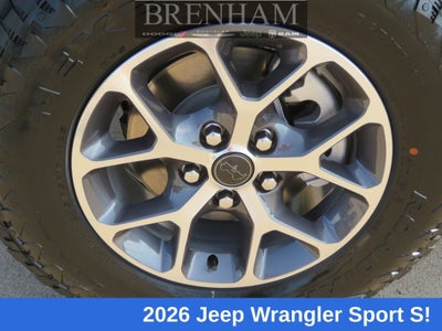2026 Jeep Wrangler WRANGLER 4-DOOR SPORT S