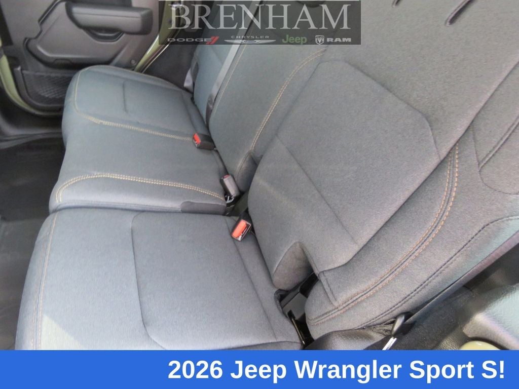 2026 Jeep Wrangler WRANGLER 4-DOOR SPORT S