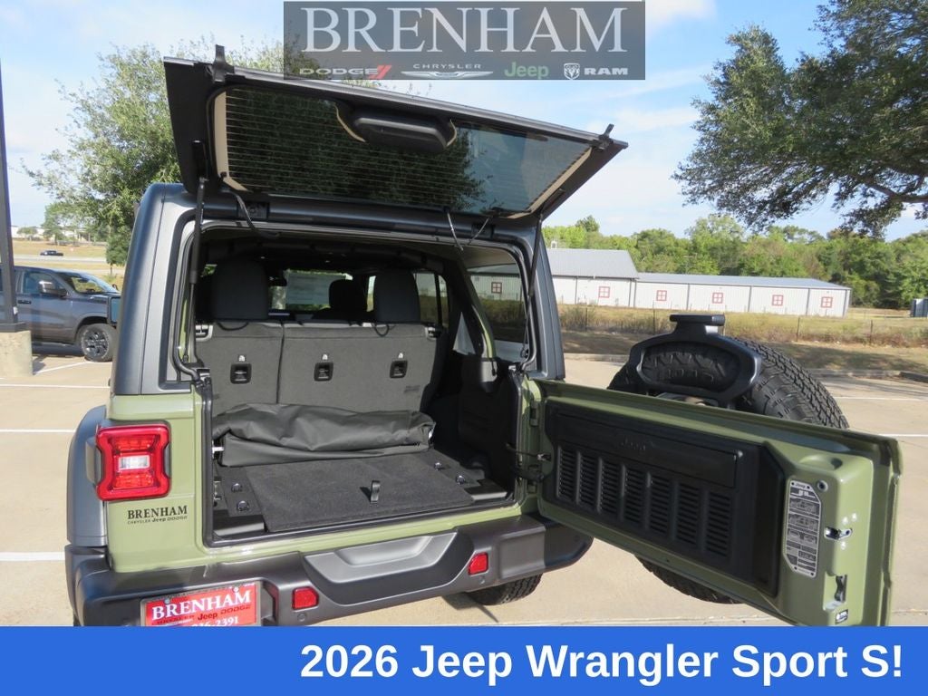 2026 Jeep Wrangler WRANGLER 4-DOOR SPORT S