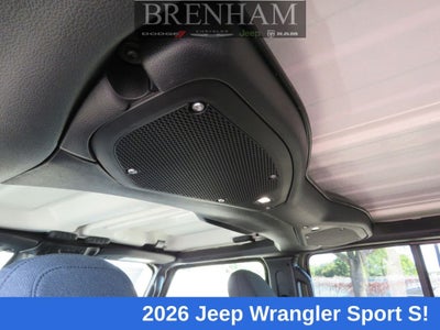 2026 Jeep Wrangler WRANGLER 4-DOOR SPORT S