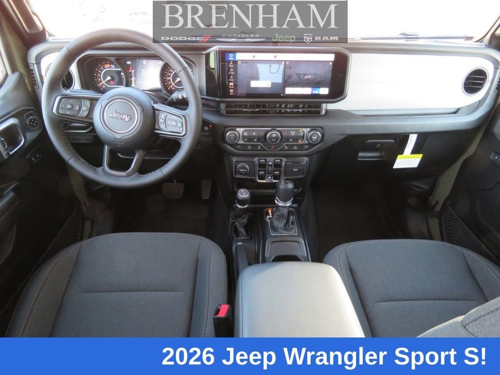 2026 Jeep Wrangler WRANGLER 4-DOOR SPORT S