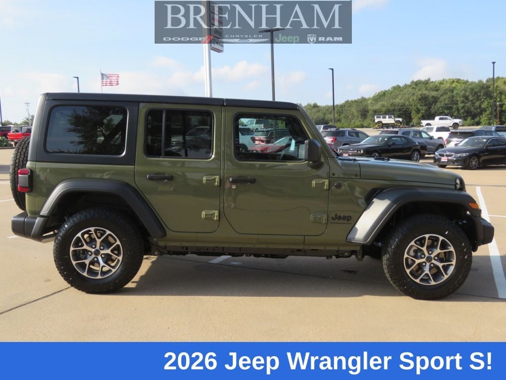 2026 Jeep Wrangler WRANGLER 4-DOOR SPORT S