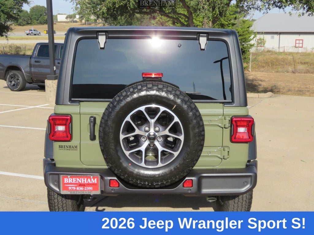 2026 Jeep Wrangler WRANGLER 4-DOOR SPORT S