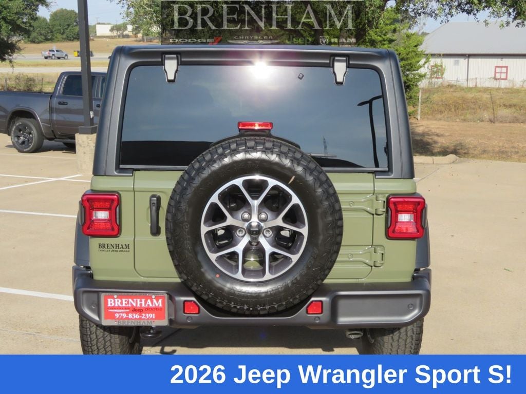 2026 Jeep Wrangler WRANGLER 4-DOOR SPORT S