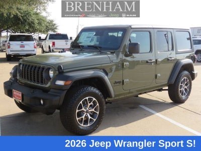 2026 Jeep Wrangler WRANGLER 4-DOOR SPORT S