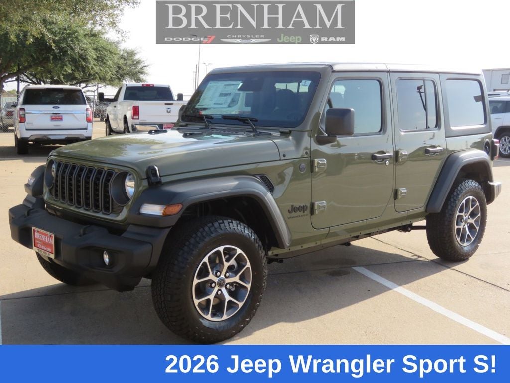 2026 Jeep Wrangler WRANGLER 4-DOOR SPORT S