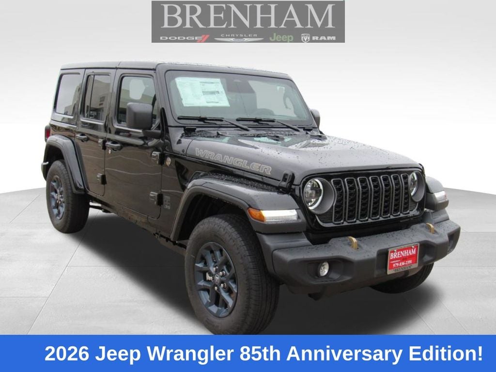 2026 Jeep Wrangler WRANGLER 4-DOOR 85TH ANNIVERSARY EDITION