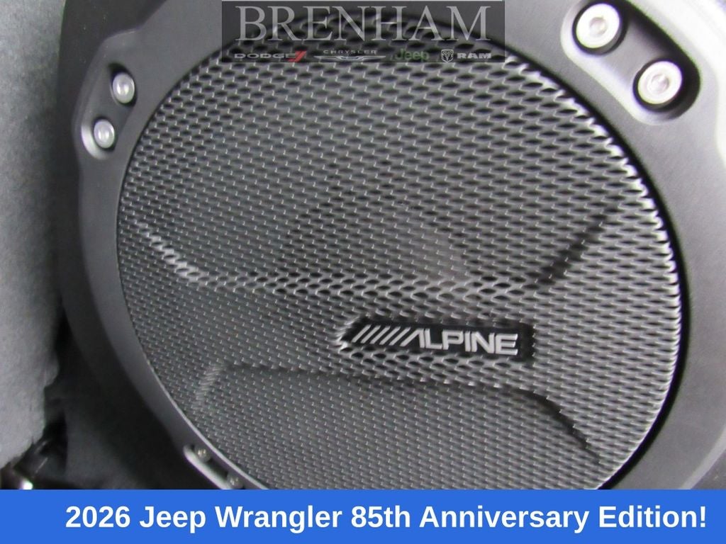 2026 Jeep Wrangler WRANGLER 4-DOOR 85TH ANNIVERSARY EDITION