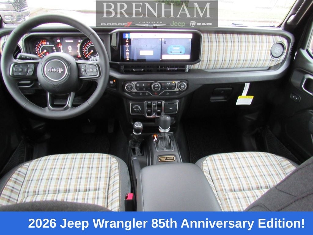 2026 Jeep Wrangler WRANGLER 4-DOOR 85TH ANNIVERSARY EDITION