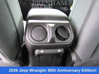 2026 Jeep Wrangler WRANGLER 4-DOOR 85TH ANNIVERSARY EDITION