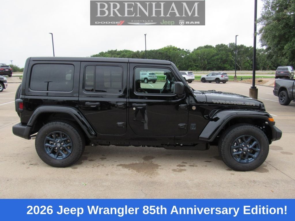 2026 Jeep Wrangler WRANGLER 4-DOOR 85TH ANNIVERSARY EDITION