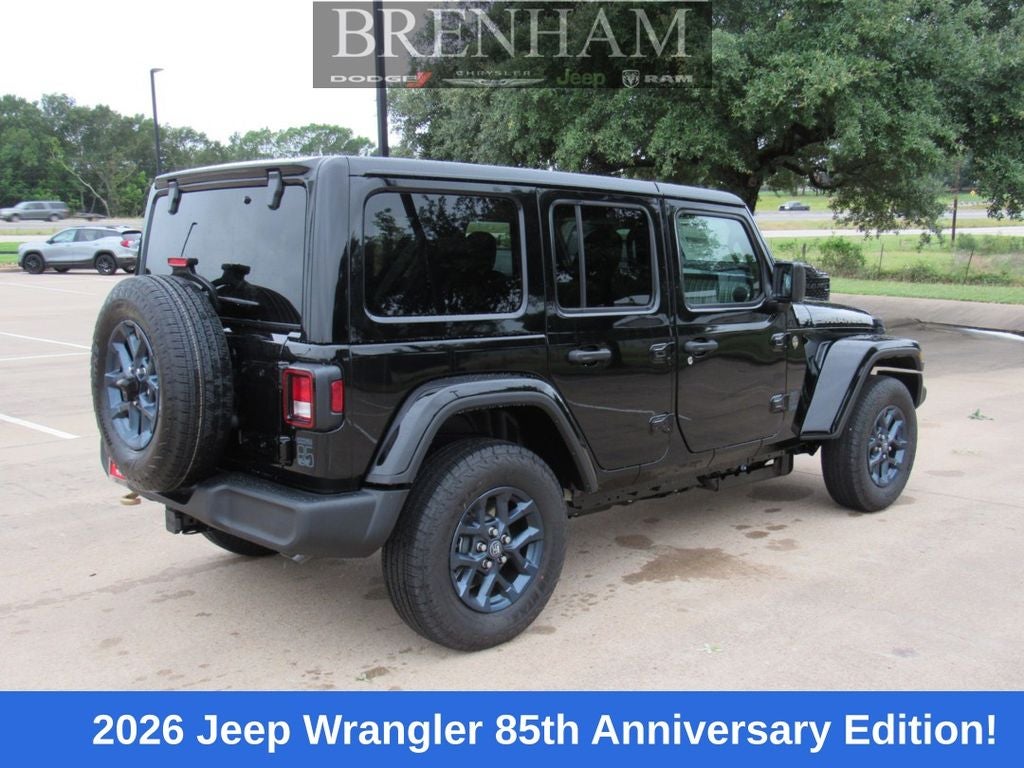 2026 Jeep Wrangler WRANGLER 4-DOOR 85TH ANNIVERSARY EDITION