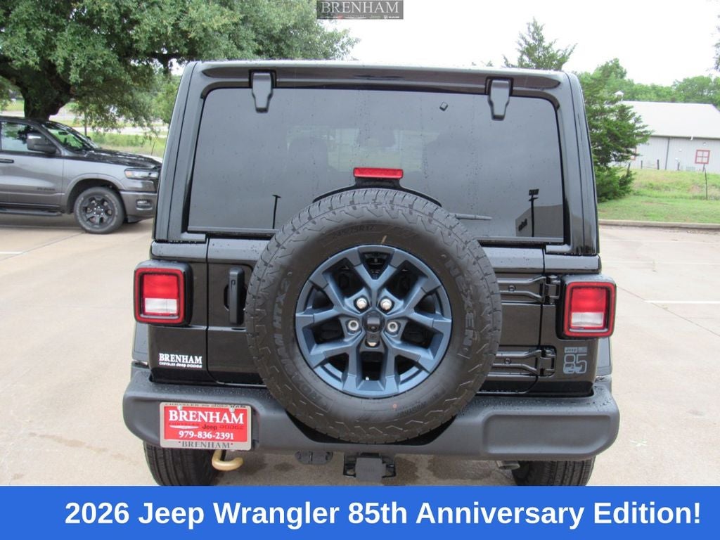 2026 Jeep Wrangler WRANGLER 4-DOOR 85TH ANNIVERSARY EDITION
