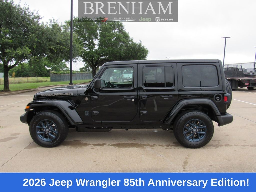 2026 Jeep Wrangler WRANGLER 4-DOOR 85TH ANNIVERSARY EDITION