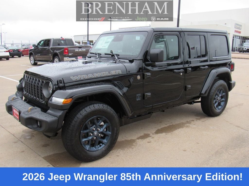 2026 Jeep Wrangler WRANGLER 4-DOOR 85TH ANNIVERSARY EDITION