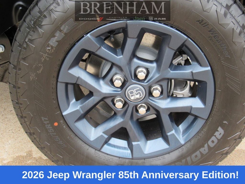 2026 Jeep Wrangler WRANGLER 4-DOOR 85TH ANNIVERSARY EDITION