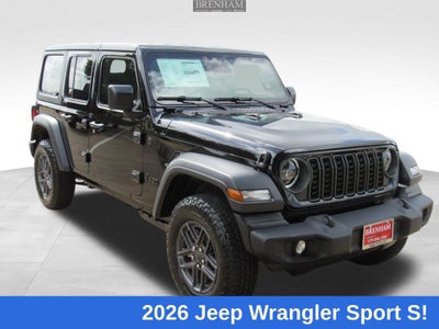2026 Jeep Wrangler WRANGLER 4-DOOR SPORT S