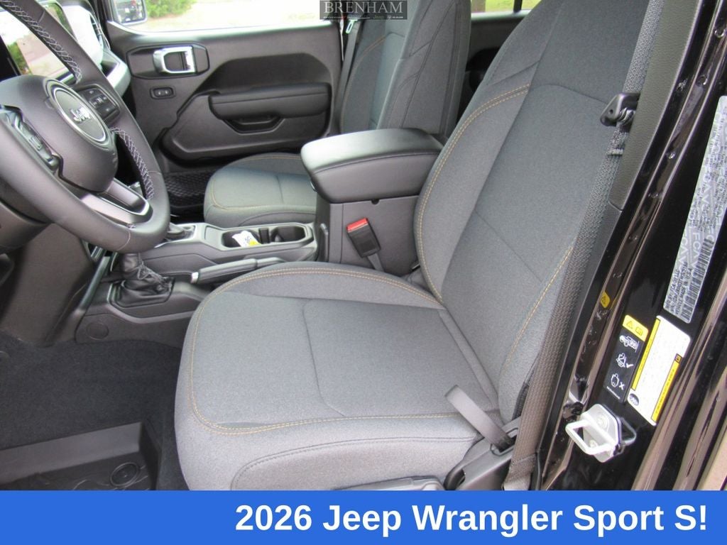 2026 Jeep Wrangler WRANGLER 4-DOOR SPORT S