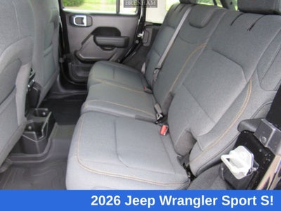 2026 Jeep Wrangler WRANGLER 4-DOOR SPORT S