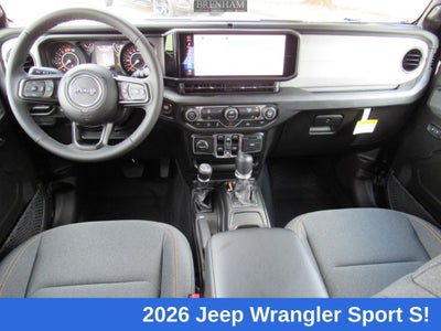 2026 Jeep Wrangler WRANGLER 4-DOOR SPORT S