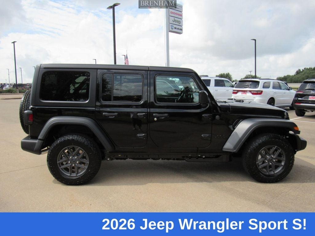 2026 Jeep Wrangler WRANGLER 4-DOOR SPORT S