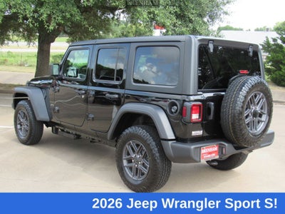 2026 Jeep Wrangler WRANGLER 4-DOOR SPORT S