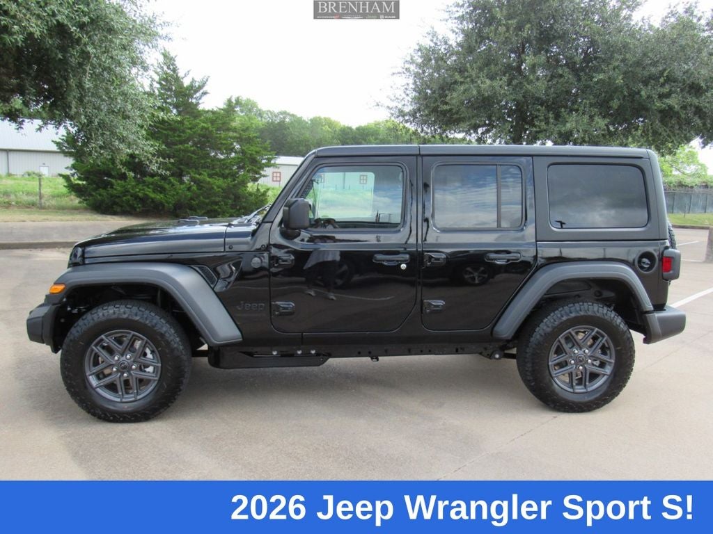 2026 Jeep Wrangler WRANGLER 4-DOOR SPORT S