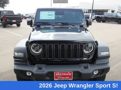 2026 Jeep Wrangler WRANGLER 4-DOOR SPORT S