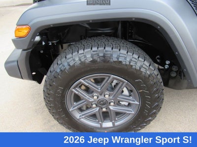 2026 Jeep Wrangler WRANGLER 4-DOOR SPORT S