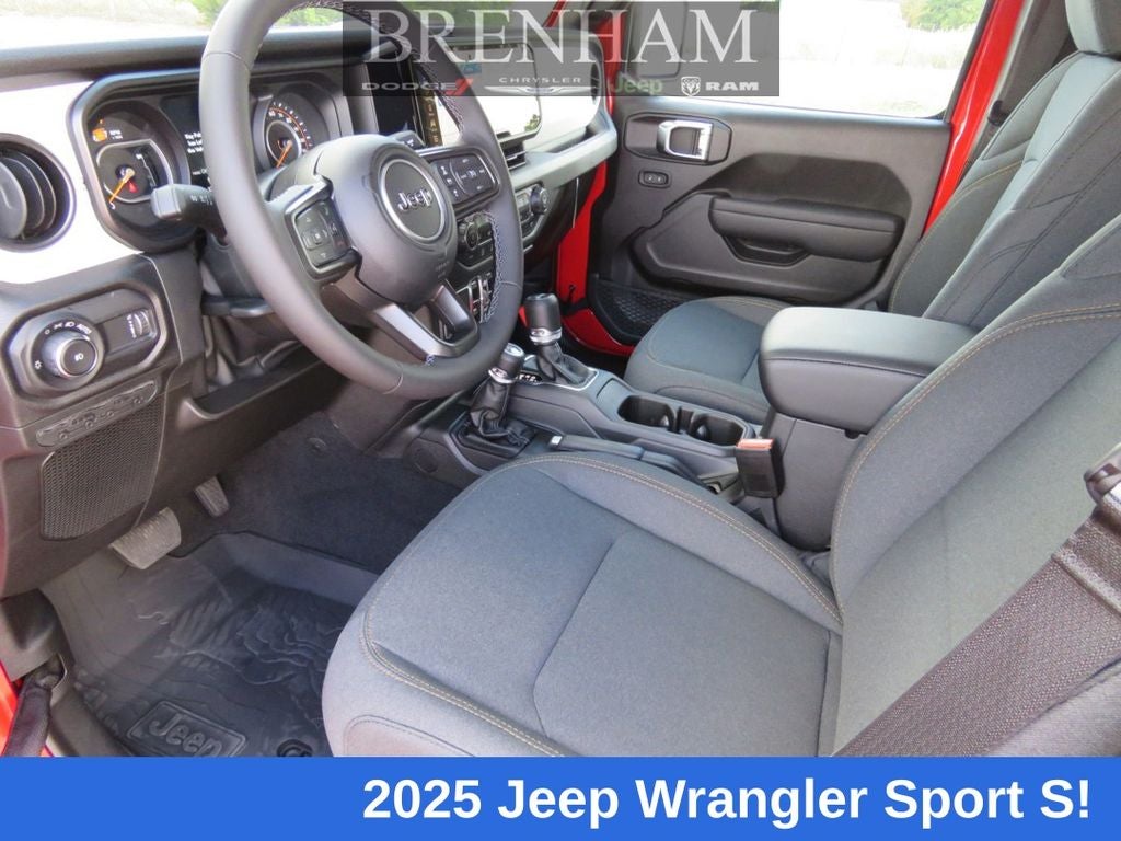 2025 Jeep Wrangler WRANGLER 4-DOOR SPORT S