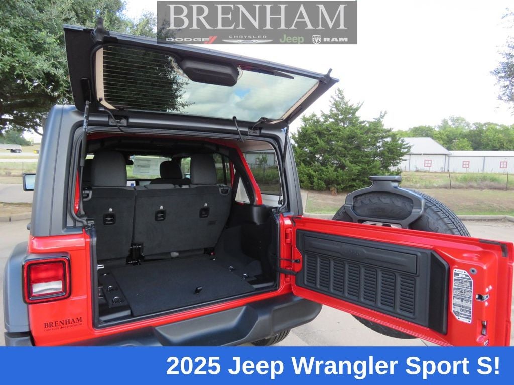 2025 Jeep Wrangler WRANGLER 4-DOOR SPORT S
